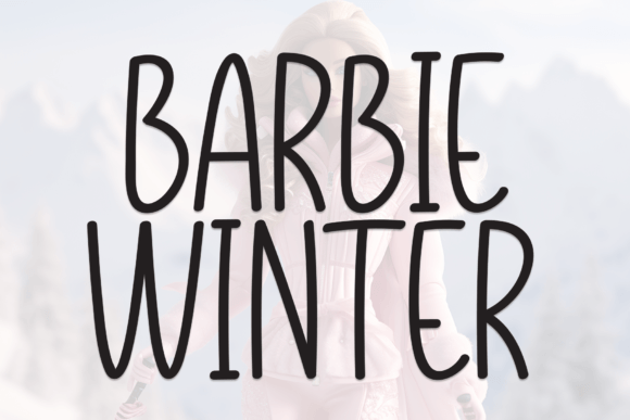 Barbie Winter Font for Business Branding