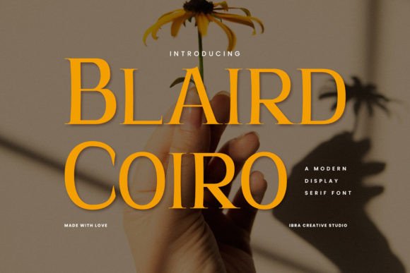 Blaird Coiro: A Font for Polished Branding