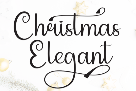 Christmas Elegant Font Review