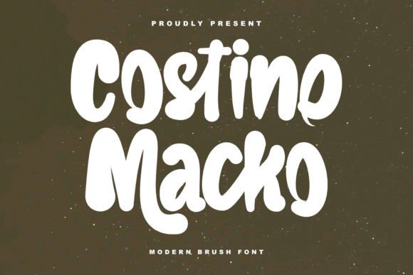 Costino Macko Font for Creative Projects
