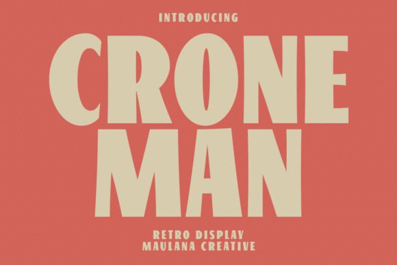 Croneman Font for Business Branding