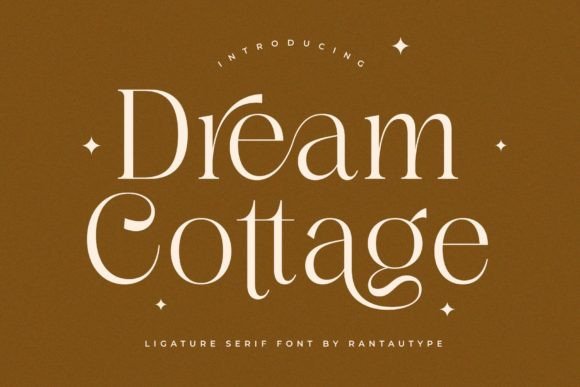 Dream Cottage Font for Elegant Branding