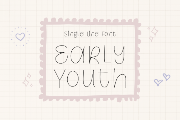 Early Youth Font for Bold Campaigns