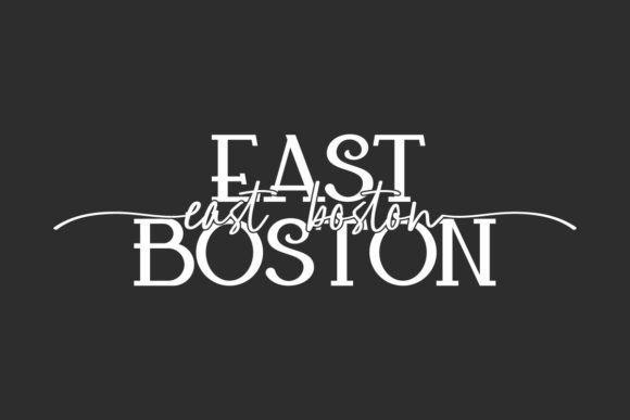East Boston Font for Business Design