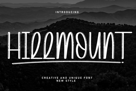 Hillmount: A Sweet Handwritten Font