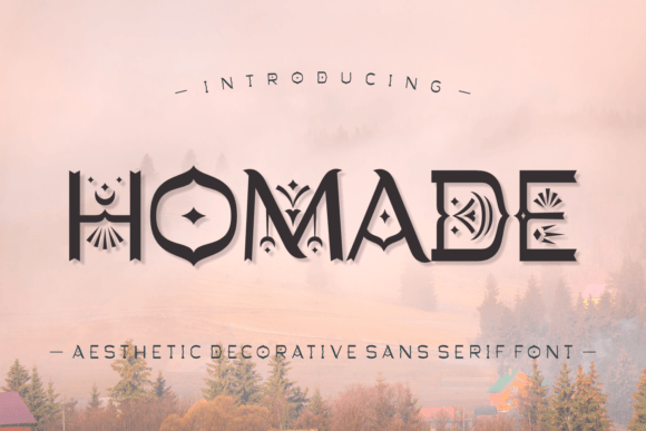 Homade Font for Creative Campaigns