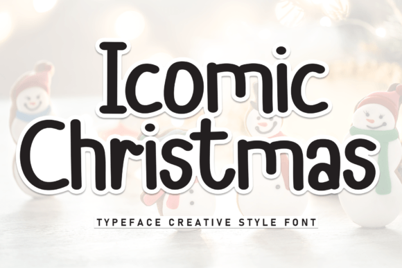 Icomic Christmas Font