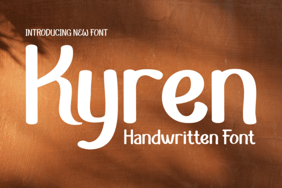 Kyren Font: Elegant Handwriting for Business
