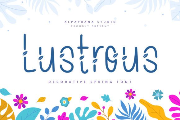 Lustrous Font for Creative Design