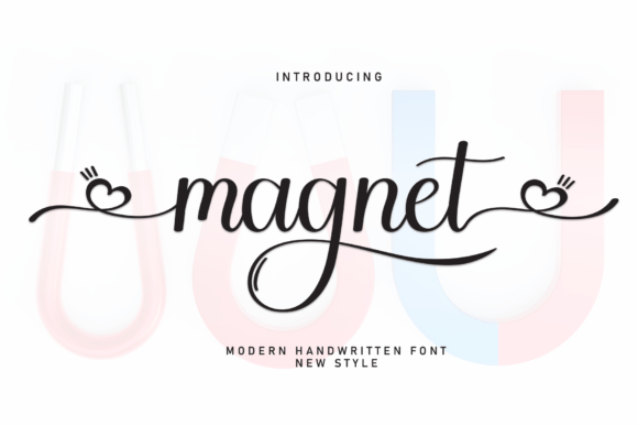 Magnet Font: Sweet and Stylish