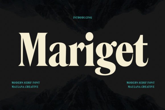 Mariget Font for Web Design
