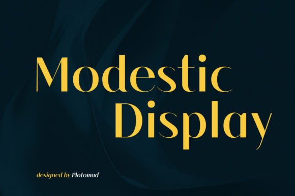 Modestic Display Bold Free Download