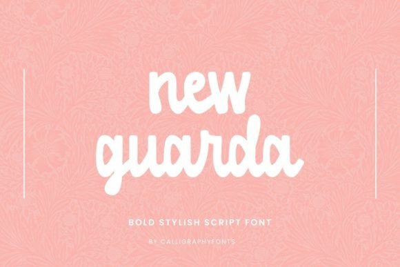 New Guarda Font for Creative Projects
