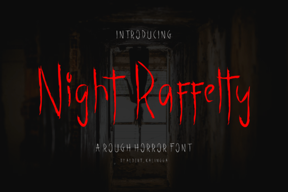 Night Raffelty Font for Business Branding