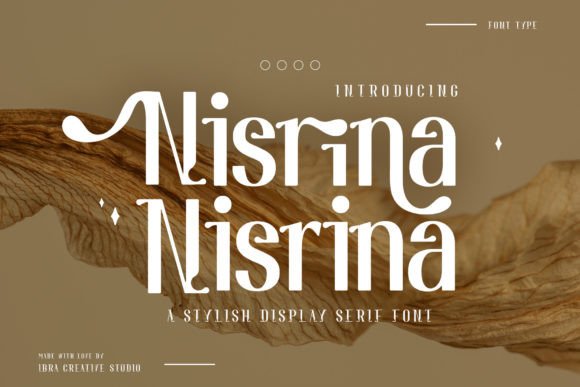 Nisrina: A Stylish Font for Business Branding