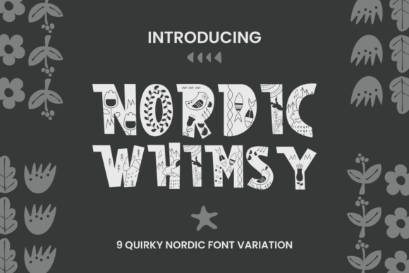 Nordic Whimsy Font for Creative Projects