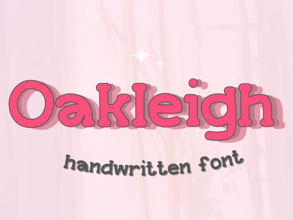 Oakleigh Font: Handwritten Elegance for Makers