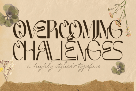 Overcoming Challenges Font for Bold Campaigns