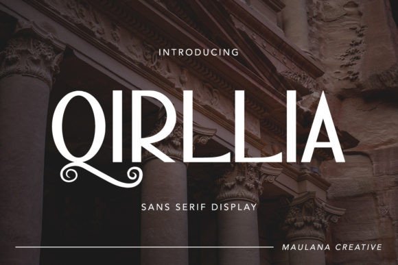 Qirllia: A Modern Display Font for Business
