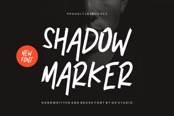 Shadow Marker Font for Bold Design