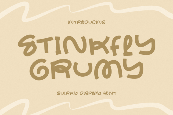 Stinkfly Grumy Font for Creative Makers