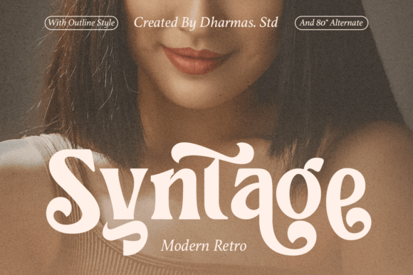 Syntage: A Nostalgic Serif Typeface