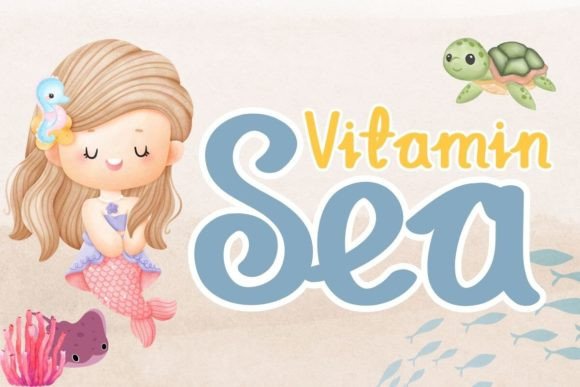 Vitamin Sea Font for Creative Brands
